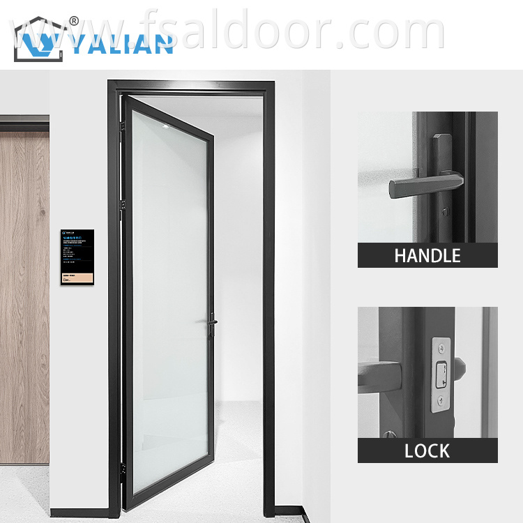Aluminum Inward Opening Casement Door